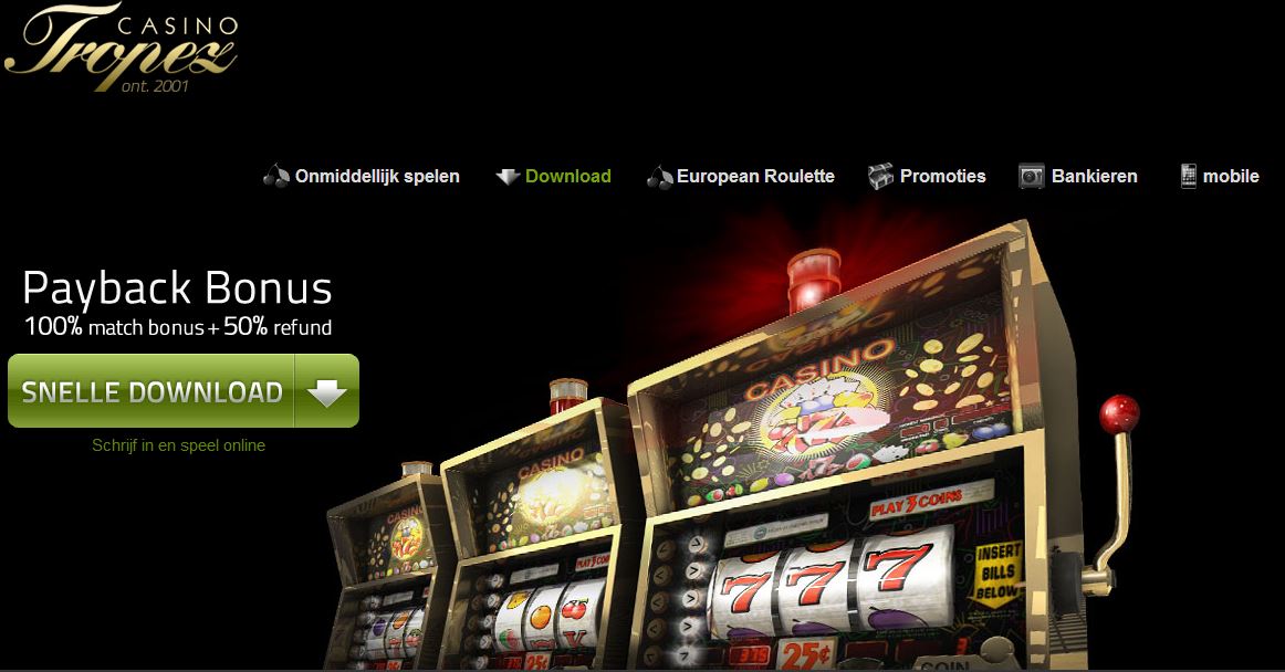 gokken bij Casino Tropez