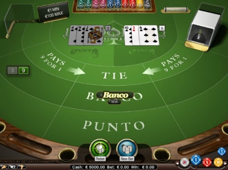 Live casino baccarat een van de simpele kaartspellen in het casino