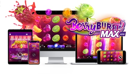 BerryBurst MAX eerste NetEnt MAX slot game
