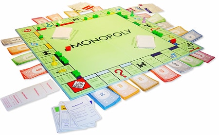Slingo Monopoly gebaseerd op originele spel foto wikipedia