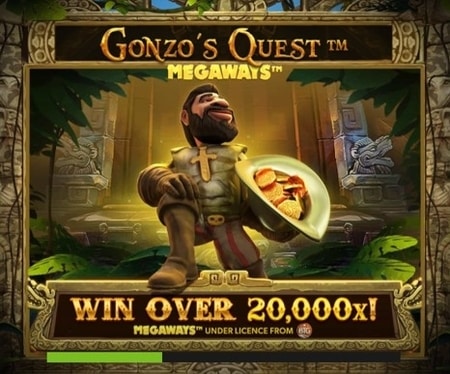 megaways slots: Gonzo's quest voorbeeld