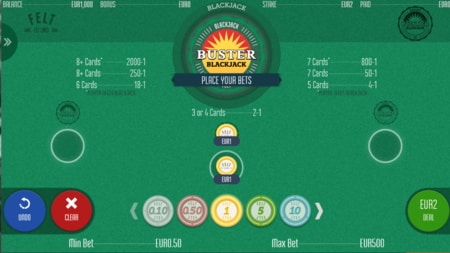 buster blackjack screenshot